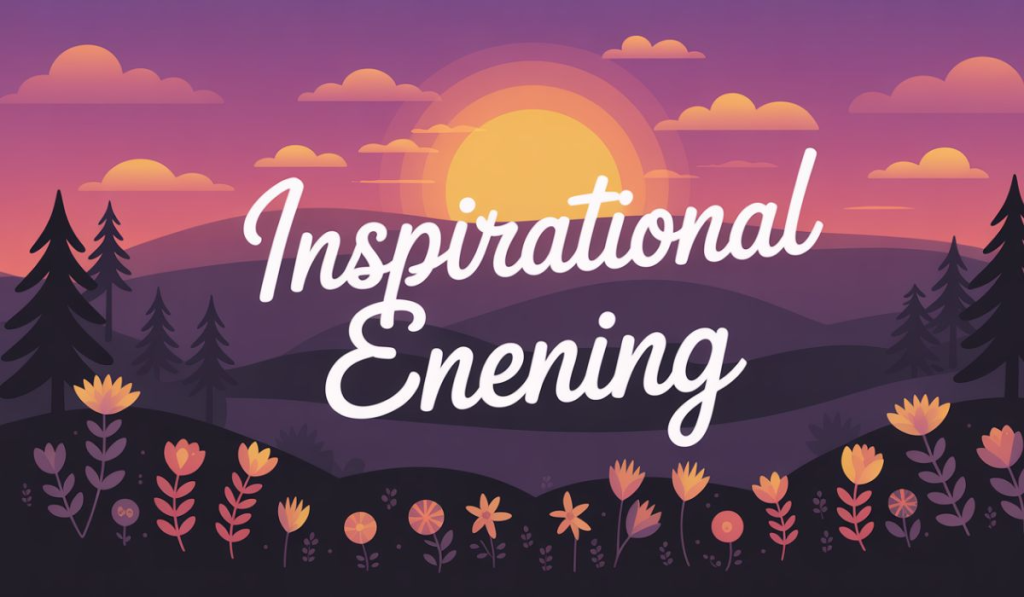 Inspirational Evening Quotes